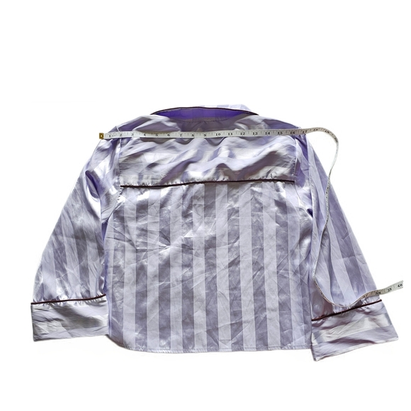 Free People Solid Pillow Talk PJ Top / Violet Frost Women's Size Medium NEW - Picture 13 of 15
